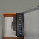 320W USB C Charger Block, 10-Port USB C Charging Station GaN III PD 65W Laptop Fast Charger Adapter for MacBook Pro/Air, DELL, iPad, iPhone, Samsung Galaxy Black