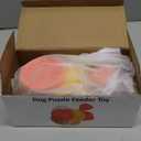 Dog Interactive Treat Dispenser Toy, Food Puzzle Slow Feeder (Yellow)