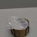 Set of 6 Abstract Dark Blue Marble Coasters with Holder, Absorbent Ceramic Coasters for Drinks, Coasters with Cork Backing for Table Protection, Housewarming Gifts for New Home