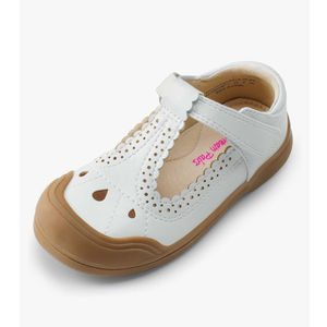 DREAM PAIRS Girls Mary Jane Dress Shoes School Uniform Toe-Protective T-Strap Ballet Flats Toddler Little Kid, 5T