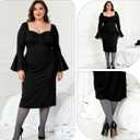 Plus Size Fleece Lined Tights Women, 300g Warm Pantyhose Leggings, Fake Translucent Thermal Tights Winter (3X-Large-4X-Large, Grey)