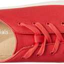 Amazon Essentials Women's Comfortable Lace Up Sneakers (7.5, Red)