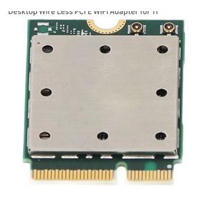 QCNCM865 Wire Less Network Card Module, 2.4G 5G 6Ghz Triple Band M.2 Bluetooth 5.3 WiFi7 5.8Gbps Desktop Wire Less PCI E WiFi Adapter for 11