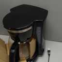 BLACK+DECKER 12-Cup Digital Coffee Maker, Programmable, Washable Basket Filter, Sneak-A-Cup, Auto Brew, Water Window, Keep Hot Plate, Black