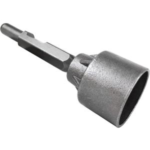 JACKCHEN 30 mm Hex Shank T Post Driver Pile Socket,30mm Demo Hammer Attachment