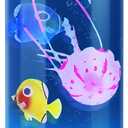 Terigol-X Jellyfish Lamp, Table Lamp Jelly Fish Tank for Room Decor, Night Light for Relaxation and Sleep, Valentines Day Gifts for Women, Girls, Kids and Men