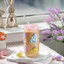 Easter Bunny Glass Cup with Lid and Straw, 16 oz Iced Coffee Glass Tumbler, Cute Bunny Cup for Cold Drinks, Easter Basket Stuffers, Easter Gifts for Women Girls Teens