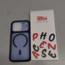 Heavy Duty Case for iPhone 17 Pro [Fit for MagSafe] Military-Grade Shockproof Protection Rugged Phone Case, Anti-Fingerprint Cover for i Phone 17 Pro 6.3", Blue