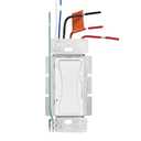 0-10V LED Dimmer Switch, Low Voltage Dimmer Switch for Dimmable LED Lights, CFL, Halogen and Incandescent Bulbs, Single-Pole or 3-Way, Wallplate Included, ETL Listed (White, 1 Pack)