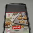 GoodCook Everyday Nonstick Steel Baking Sheet, 15" x 10", Gray