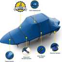 Seal Skin Covers T-Top Boat Cover, Waterproof & Heavy-Duty Cover for Center Console Boats, Fits 26'-28'L x 108" W (Beam), UV & Fade Resistant, Secure Fit with Straps for All-Weather Protection