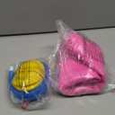 Fitvids Anti-Burst and Slip Resistant Exercise Yoga Fitness Birthing Ball with Quick Pump, 2,000-Pound Capacity, Multiple Colors and Sizes (Pink)