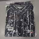 Mens Button Down Short Sleeve Shirt Casual Button Up Dress Shirts for Men Beach Summer Tops with Pocket (Black, XL)