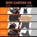Prodigen Adjustable Weighted Vest, 0-12 lb, Weight Vest for Women and Man with 8 Removable Sandbag and Pocket | Weighted Vest for Walking, Running, Weight Loss, Strength Training