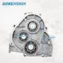 Gearbox Cover With Bearings And Seals Fitted And Gearbox Gasket for 125CC 150CC ATV Go Kart Moped Scooter 4 Wheeler Quad Bikes 4-Stroke GY6 152QMI 157QMJ Engine