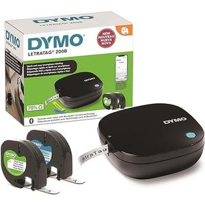 DYMO LetraTag 200B Portable Thermal Bluetooth Label Maker, 1.77 x 4.72 x 4.72