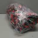 KHOYIME 18 Pack 144 FT Artificial Flower Garland, Fake Red Roses Vines Silk Flowers Faux Plastic Outdoor Hanging Floral Ivy Garland Decoration for Wedding Arch Bedroom Home Wall Backdrop Room Decor