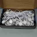 Permanent Outdoor Lights, 100ft Smart Eave Light with 72 LED Lights, IP67 Waterproof, App Control, Outdoor Lights, DIY RGB+IC Light for House Holiday Decorations (White)