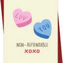 2 x Cheerin Funny Anniversary Card with Envelopes - Humorous Love Cards for Him and Her - Romantic Card for Husband, Wife, Fiance, Boyfriend and Girlfriend - Hilarious Birthday Gift 5x7 Inch