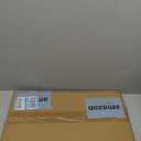 HVAC Premium 10'' x 18'' [Duct Opening] Flat Stamped Steel Return Air Grille - Sidewall and Ceiling - HVAC Vent Duct Cover - White [Outer Dimensions: 11.75''w X 19.75''h]