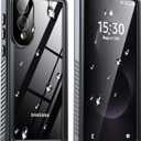 ANTSHARE for Samsung Galaxy S25 Edge Case, [IP68 Waterproof] S25 Edge Case with [Built-in Screen/Camera Protector], Full Body Sealed Protective Front and Back Cover for Galaxy S25 Edge 6.7" - Black