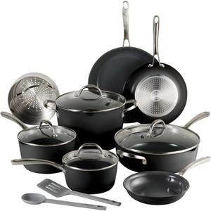 Ceramic Non-Stick 12-piece Cookware Set with Utensils Tram0n, tina