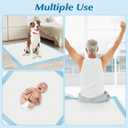 50 Count 36" x 36" Super Absorbency Disposable Underpads - Leakproof Quick Drying Pads for Baby, Puppy & Adults, Bed Pads, Incontinence & Dog Pee