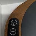 SourKeeper, Larger 2-in-1 Sourdough Starter Warmer Pro - 2026 Upgrade Larger Heating Plate, Dough Temp Probe, 1F Control (70110F), 24H Timer, Real-Time Monitoring Walnut,6.5inch