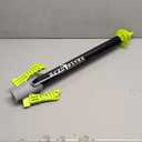 SandShark Supersport 3.0 Shallow Water Anchor - Great Jet Ski, PWC, Pontoon Boat Accessory - Adjusts 29"-48" w/Case (Neon Green)