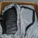 OhGeni 20" Luxury Full Air Mattress with Built-in Pump, Inflatable Bed with Silk Foam Topper for Superior Comfort, Premium Blow-Up Mattress for Home, Camping & Guests, Easy Setup, Extra Support, Black