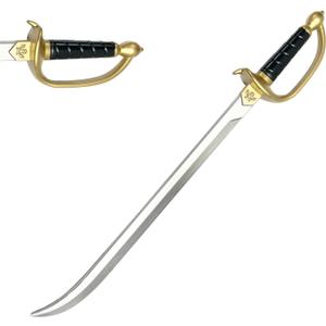 30-Inch Foam Pirate Cutlass Swords - Perfect for Cosplay, Roleplaying, and Halloween Costume Props. Safe and Durable Training Swords