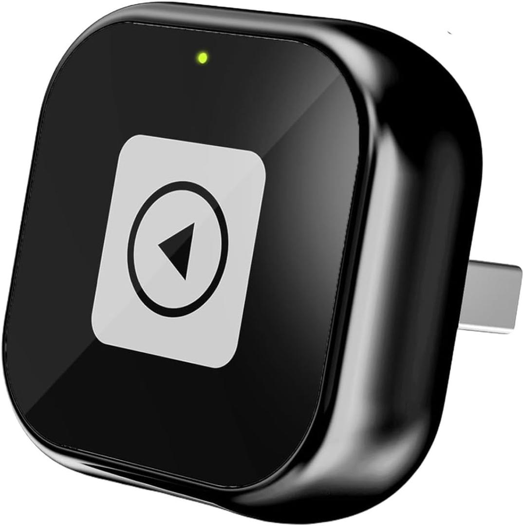 2025 Upgrade Wireless CarPlay Adapter for iPhone, Mini USB Plug & Play, Auto Connect, Convert Wired to Wireless in Seconds, iOS 10+ Compatible for Cars 2016+ (D, One Size)