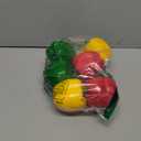 Lorigun Artificial Bell Peppers Fake Veggie Colorful Bell Peppers for Decoration, Decorative Vegetables, Red Green Yellow Bell Peppers 6Pcs (Each Color 2 Pcs) (6 Pcs Bell Peppers)