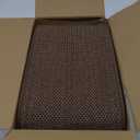 Stair Treads Non Slip for Wooden Steps Indoor 10" x 36" 4 Pack Extra Wide Stair Tread Carpet Stairs Runner, Step Pads with Reusable Adhesive for Dogs Kids Elders, Machine Washable, Brown