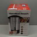 Hamilton Beach 45 Cup Coffee Urn and Hot Beverage Dispenser, Silver