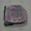 I IHAYNER Girls Fashion Backpack Mini Backpack Purse for Women Teenage Girls Purses PU Leather Pompom Backpack Shoulder Bag