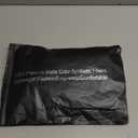 Flip Out Wig Black 50s and 60s Women Short Bob Halloween Hair Bow and Red Glasses Synthetic Bang Wig