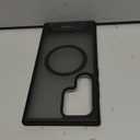 TORRAS Strong Magnetic & Seamless Stand for Samsung Galaxy S24 Ultra Case, Fit for MagSafe, Mil-Grade Drop Protection, Kickstand for Samsung Galaxy S24 Ultra Case, Translucent Back/Black Edge