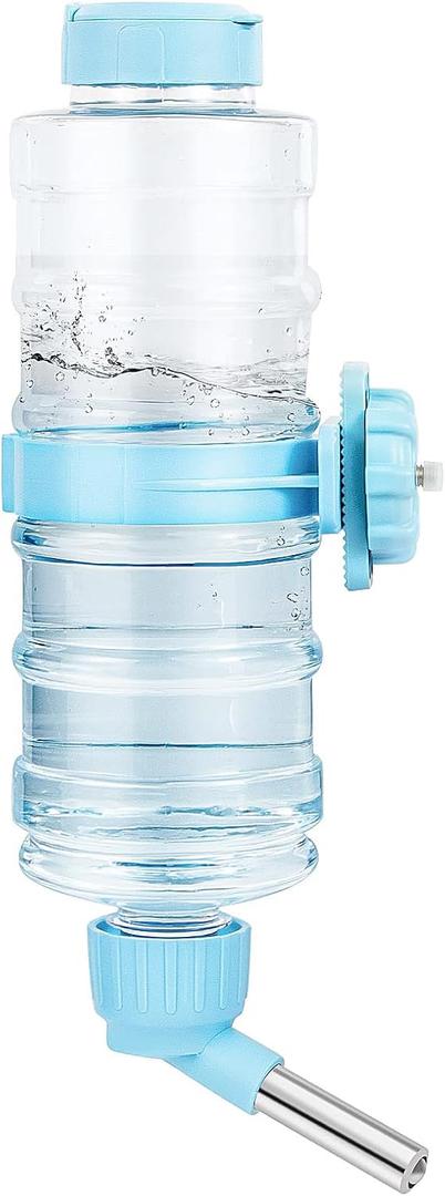 Dog Water Bottle for Crate Cage 34 oz/ 946ml BPA Free Pet Small Animal Auto Water Dispenser Feeding Leakproof Bottle for Dogs and Cats