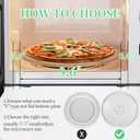 10.5" Universal Microwave Plate Replacement Glass Turntable| Fits LG, GE, Panasonic, Frigidaire, Farberware & More