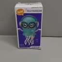 Kids Toy Dancing Jellyfish, Tummy Time Toy Interactive Jellyfish Bump and Go with Music & Lights, Learning Crawling Toys for Toddlers Baby 1 2 3 4 5 Years, Birthday for Boys Girls (Blue)