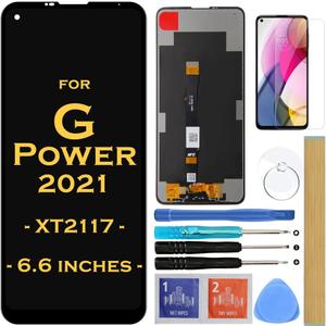 Screen Replacement LCD Display Touch Digitizer Assembly for Motorola Moto G Power (2021) XT2117 XT2117-3 XT2117-4 | G10 Power 6.6" (Black) Screen Replacement LCD Display Touch Digitizer Assembly for Motorola Moto G Power (2021) XT2117 XT2117-3 XT2117-4 | G10 Power 6.6" (Black)