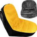 Tractor Seat Cover for John Deere,Riding Lawn Mower Seat Cover Compatible with Cub Cadet (Small) (Yellow)