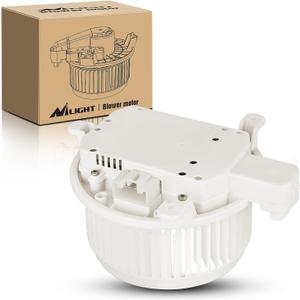 Nilight HVAC Heater Blower Motor Fit for Toyota Sequoia 2008 2009 2010 2011 2012 2013 2014 2015 2016 2017 2018 2019 2020 2021 2022, Sienna 11-20 Front Side, Replace# 87103-0C051 700298 75050 (White)