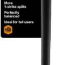 Fiskars 36" Super Splitting Axe, Wood Splitter for Medium to Large Size Logs, with Shock-Absorbing FiberComp Handle, Lawn and Garden Tool, 6 pounds, Black