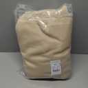 NICETOWN Thermal Insulated 100% Blackout Curtains, Noise Reducing Performance Drapes with Black Lining, Full Light Blocking Drapery Panels for Patio (Biscotti Beige, 1 Pair, 52 inches x 95 inches)