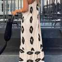 PRETTYGARDEN Women's 2026 Summer One Shoulder Maxi Dress Printed Flowy Boho Long Sundresses Spring Beach Vacation Clothes (XXXL)