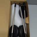 GIGALUMI Solar Garden Lights Outdoor Decorative for Yard 3 Pack, Solar Globe Lights Outdoor Waterproof, Multi-Colored Changing Garden Globes Cracked Glass Ball with LED Lights