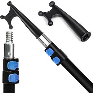 Boat Hooks for Docking,Telescoping Boat Hook,Sturdy and Lightweight Push Pole for Boat Accessories