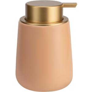 Soap Dispenser Ceramic with Easy-to-Press Pump Hand Lotion Liquid Dispenser for Shampoo Bathroom Kitchen 12 oz